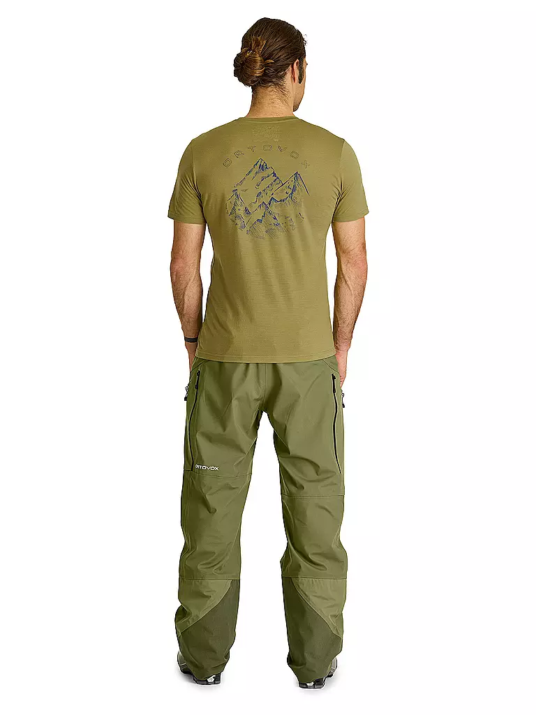 ORTOVOX | Maglietta funzionale da uomo 150 COOL Ballpen | Oliva