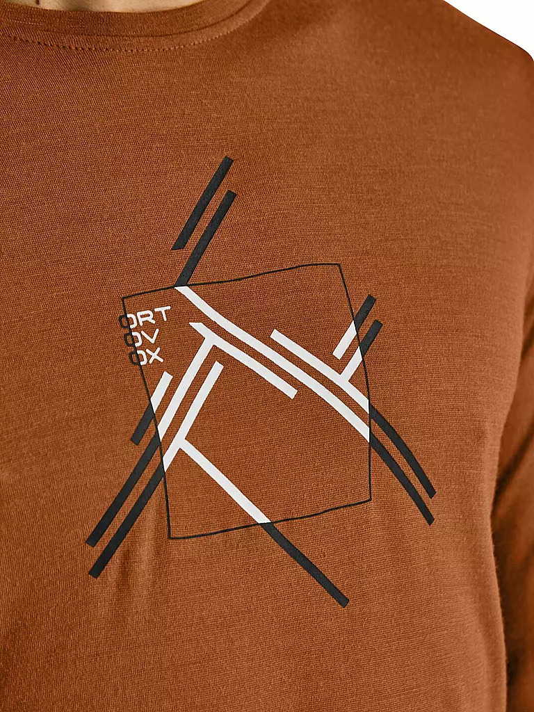 ORTOVOX | Maglietta funzionale da uomo 185 Merino MTN Cutout |