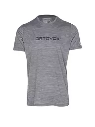 ORTOVOX | Maglietta funzionale da uomo Brand TS 150 Cool | Grigio