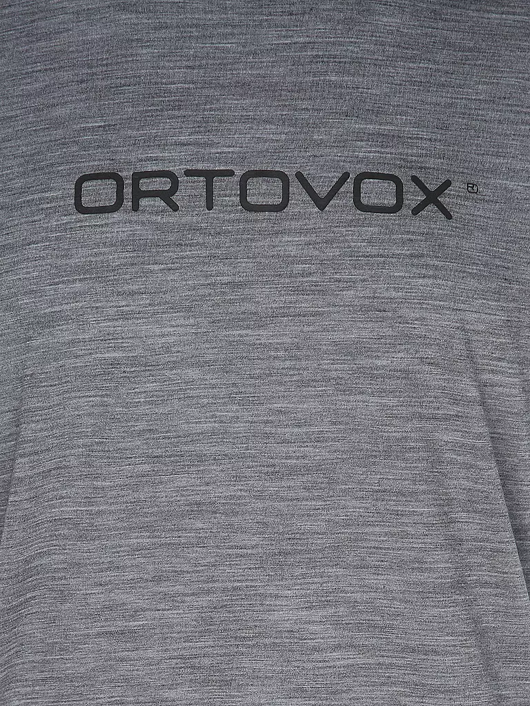 ORTOVOX | Maglietta funzionale da uomo Brand TS 150 Cool | Grigio