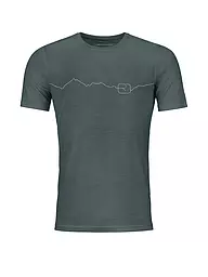 ORTOVOX | Herren Funktionsshirt Mountain 150 COOL Tencel | Petrolio