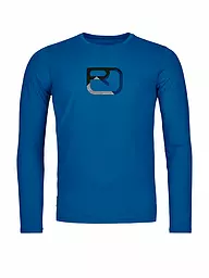 ORTOVOX | Maglietta funzionale da uomo MTN Silhouette 150 COOL Tencel | Blu