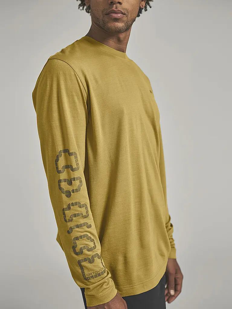 ORTOVOX | Maglietta funzionale da uomo Pillow 150 Cool | Senape