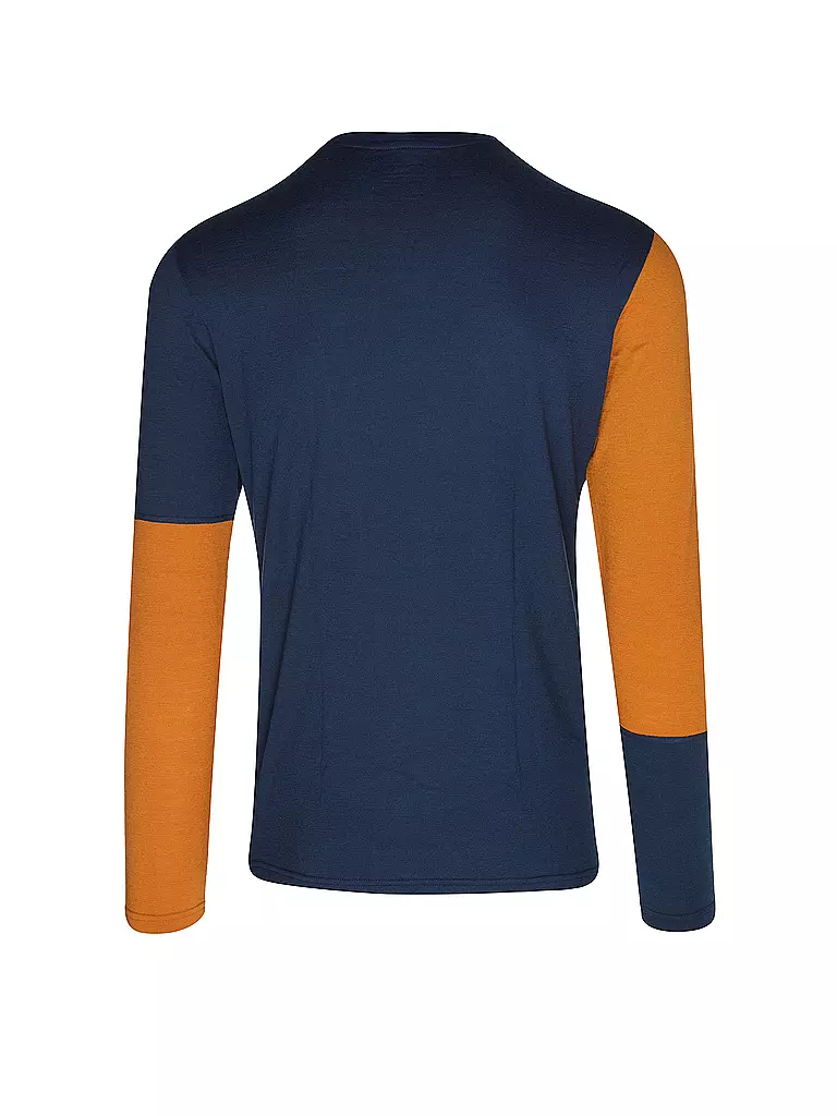 ORTOVOX | Maglietta funzionale da uomo Rock'n'Wool 185 | Blu scuro