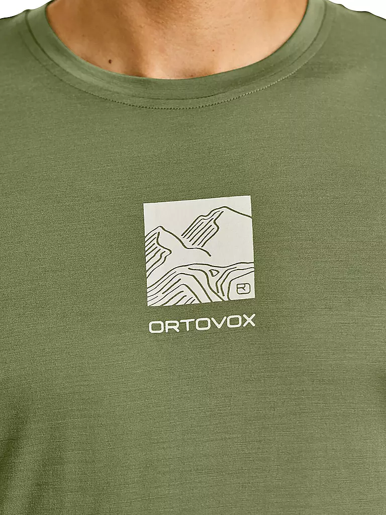 ORTOVOX | Maglietta funzionale da uomo Tec Abstract TS 120COOL |