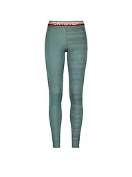 ORTOVOX | Pantalone intimo da donna Rock'n'Wool 185 | Verde scuro