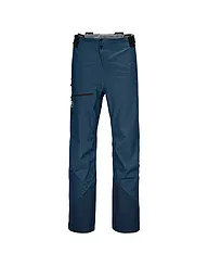 ORTOVOX | Pantaloni da sci alpinismo Ortler 3L da uomo | Blu scuro