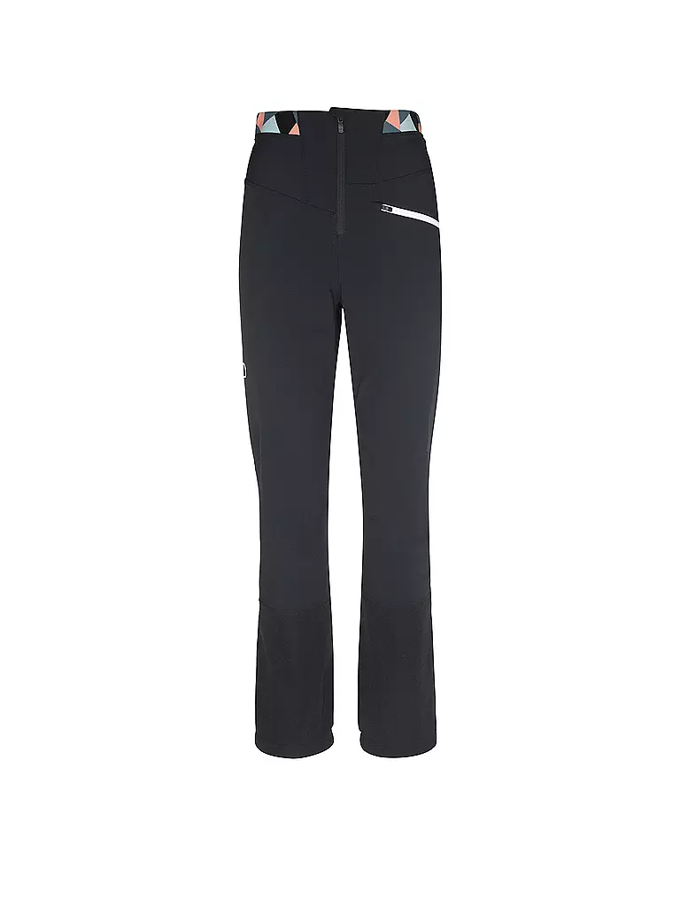 ORTOVOX | Pantaloni da sci alpinismo softshell da donna Punta Berrino Stretch | Nero