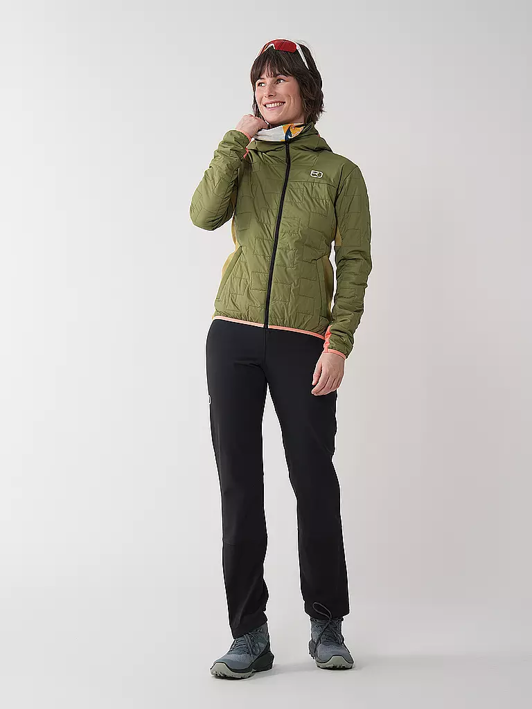 ORTOVOX | Pantaloni da sci alpinismo softshell da donna Punta Berrino Stretch | Nero