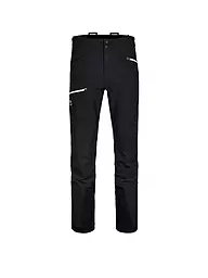 ORTOVOX | Pantaloni da scialpinismo softshell Pizol da uomo | Nero