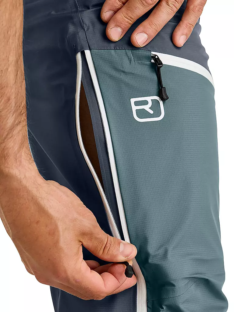 ORTOVOX | Pantaloni da trekking da uomo Westalpen Light 3L | Petrolio