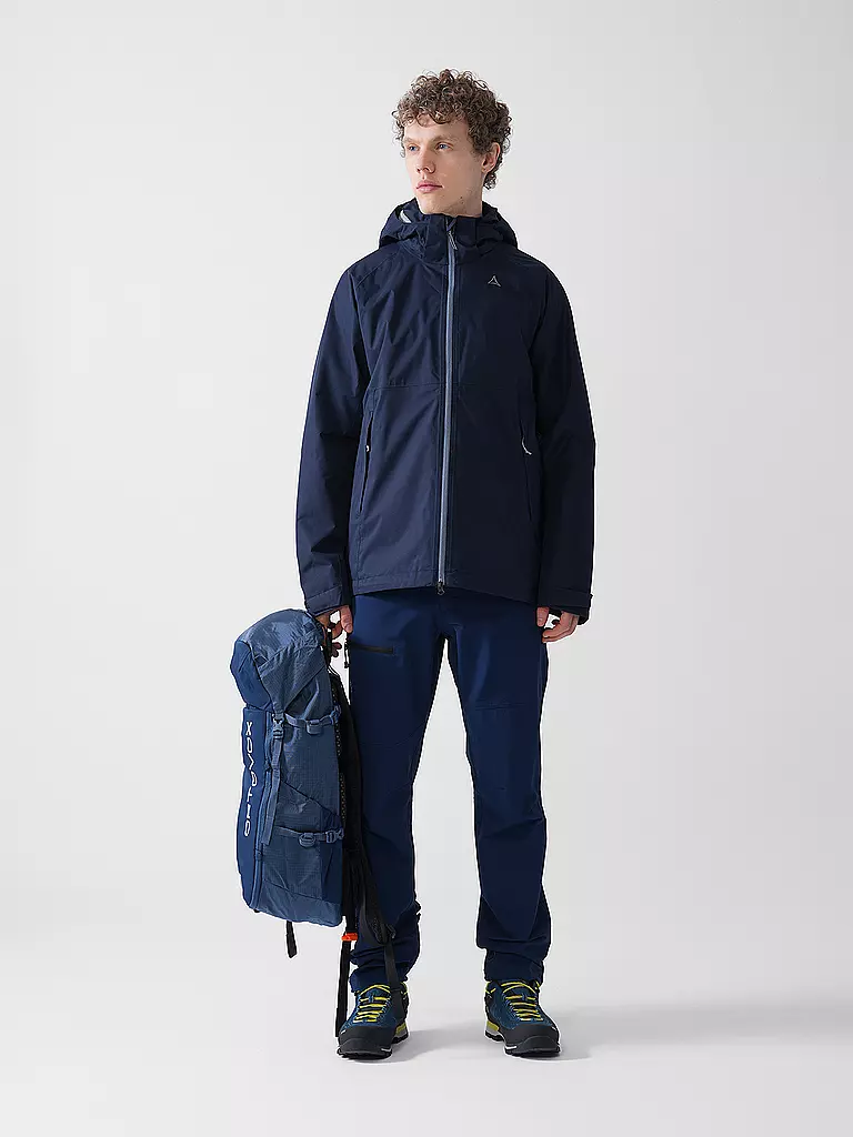 ORTOVOX | Pantaloni da trekking softshell da uomo Seceda | Blu scuro