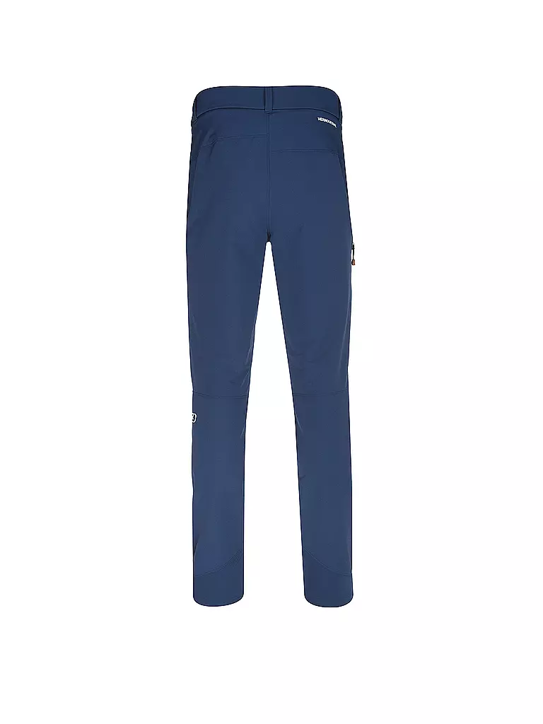 ORTOVOX | Pantaloni da trekking softshell da uomo Seceda | Blu scuro