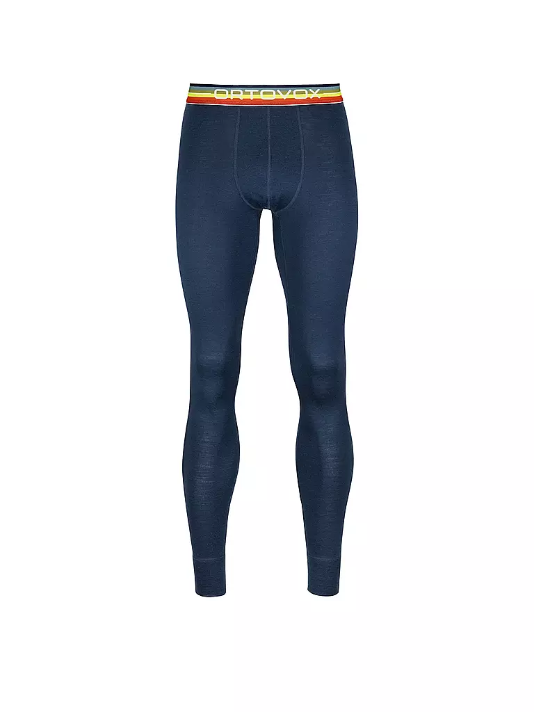 ORTOVOX | Pantaloni intimi da uomo Rock'n'Wool 185 | Blu scuro