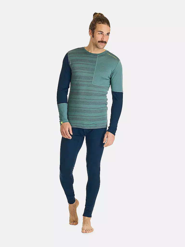 ORTOVOX | Pantaloni intimi da uomo Rock'n'Wool 185 | Blu scuro