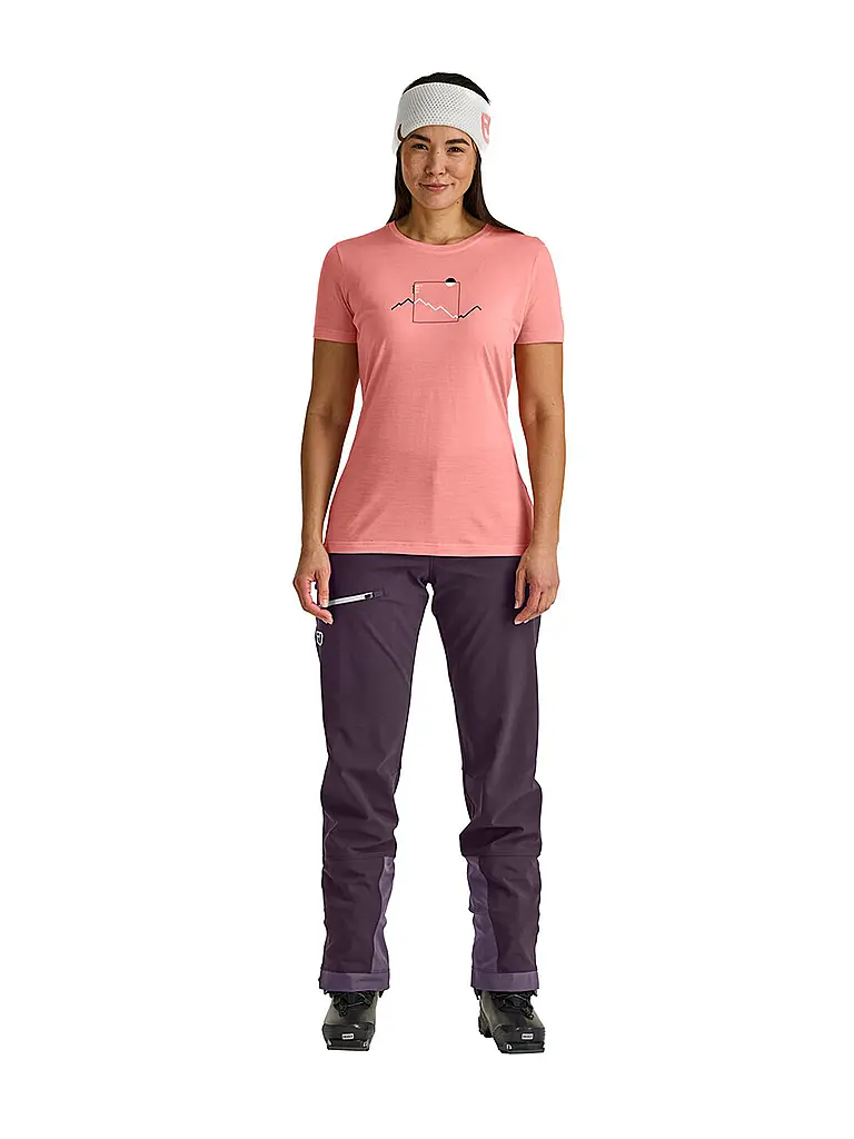 ORTOVOX | Pantaloni softshell da scialpinismo da donna Pizol | Bacca