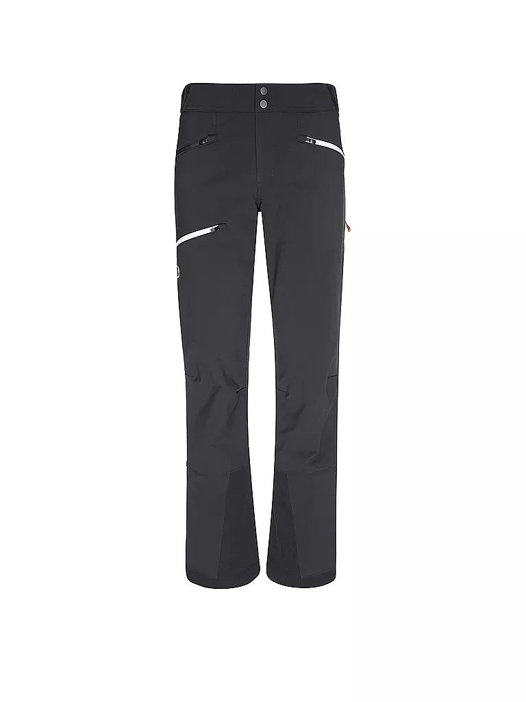 ORTOVOX | Pantaloni softshell da scialpinismo Pizol da donna | Nero