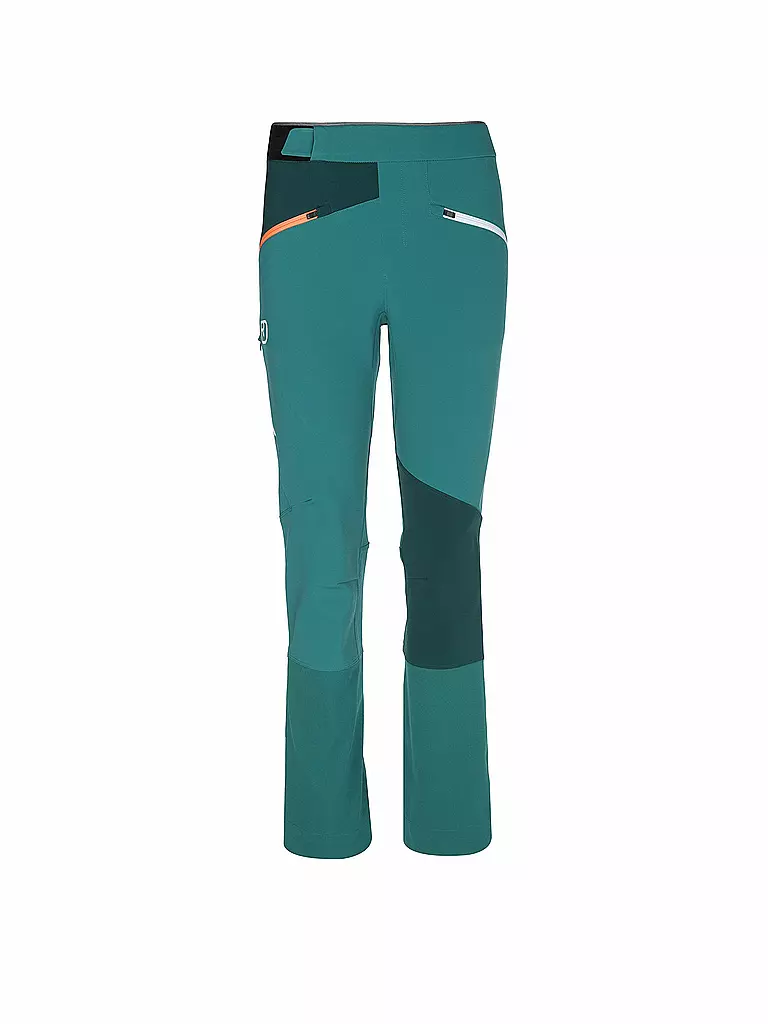 ORTOVOX | Pantaloni softshell da turismo da donna Col Becchei | Petrolio