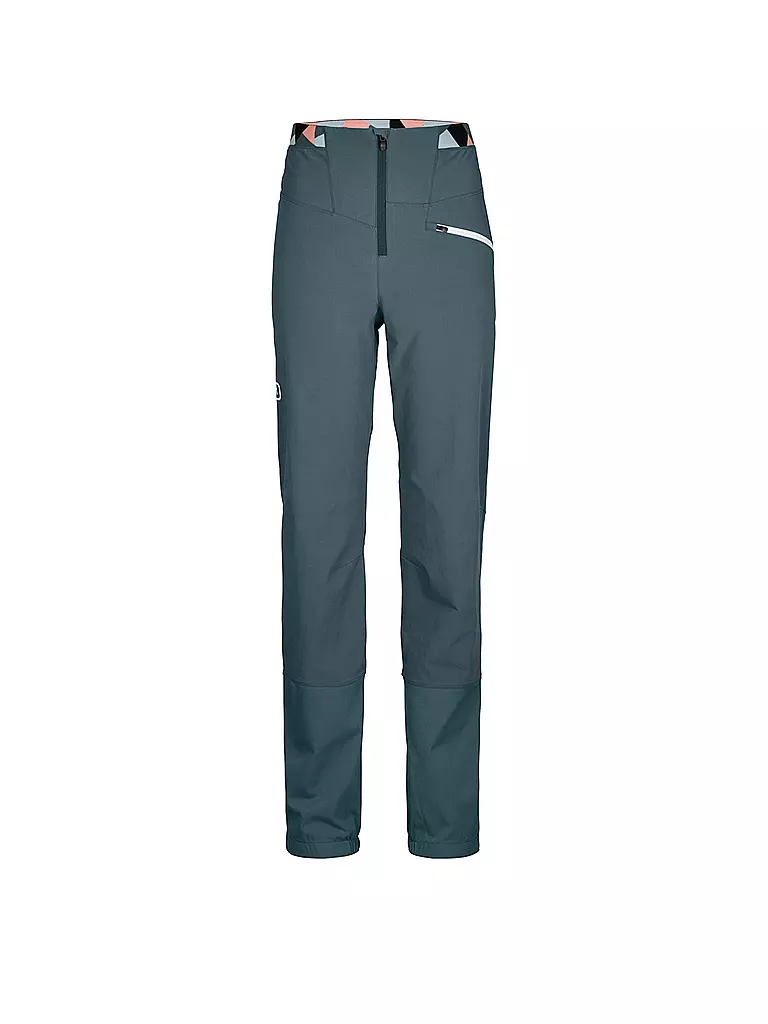 ORTOVOX | Pantaloni softshell da turismo da donna Punta Berrino Stretch | Petrolio