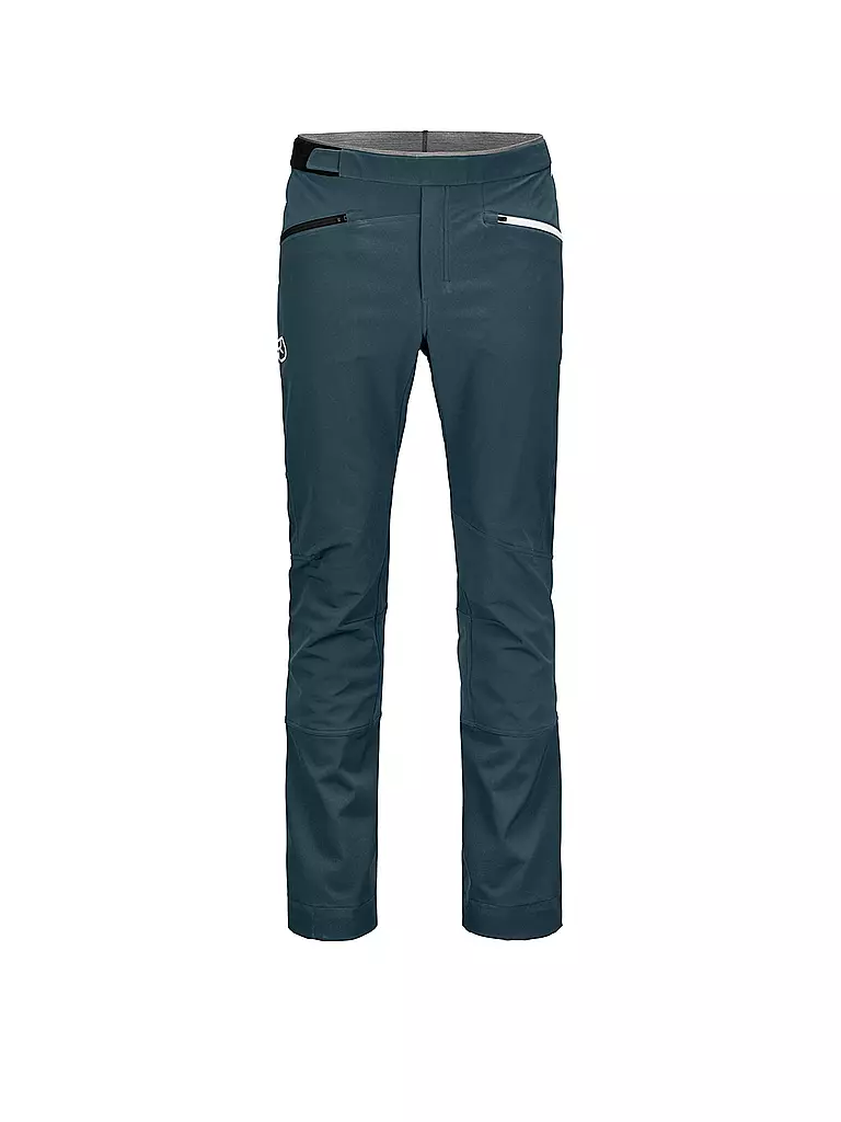 ORTOVOX | Pantaloni softshell da uomo Col Becchei | Petrolio