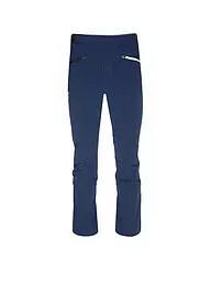 ORTOVOX | Pantaloni softshell da uomo Col Becchei | Blu scuro