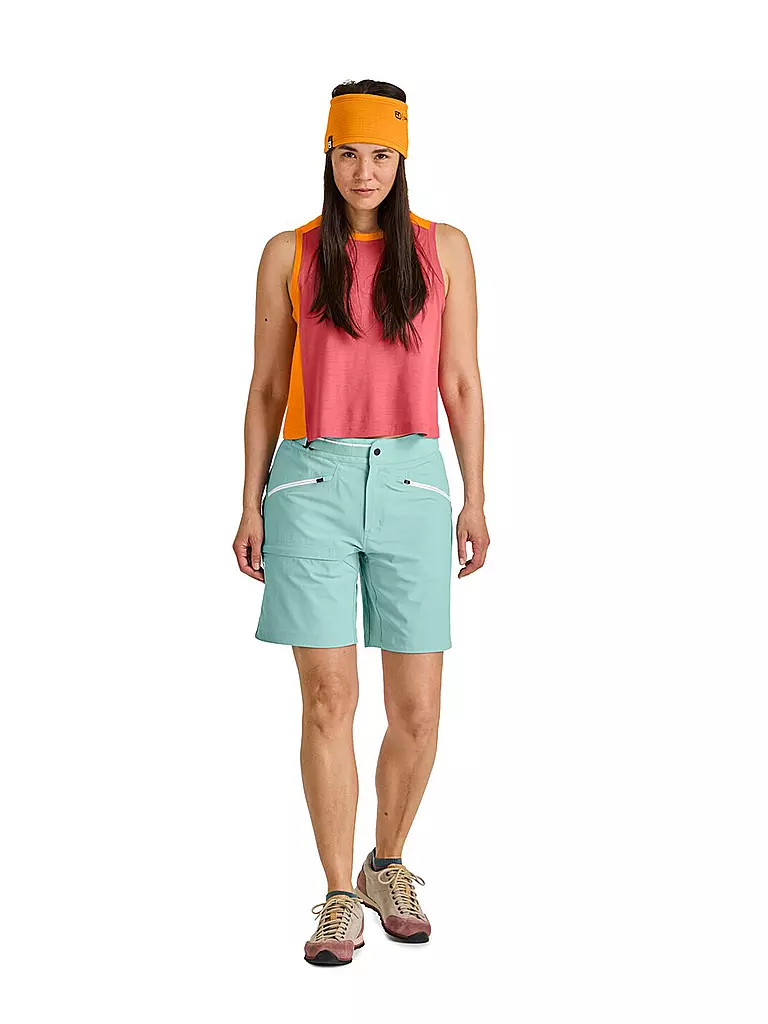 ORTOVOX | Short softshell da donna Brenta | Menta