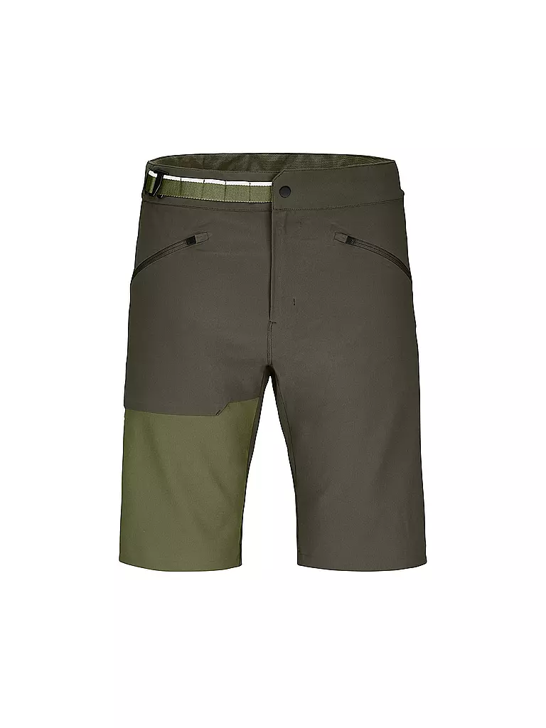 ORTOVOX | Short softshell da uomo Brenta | Oliva