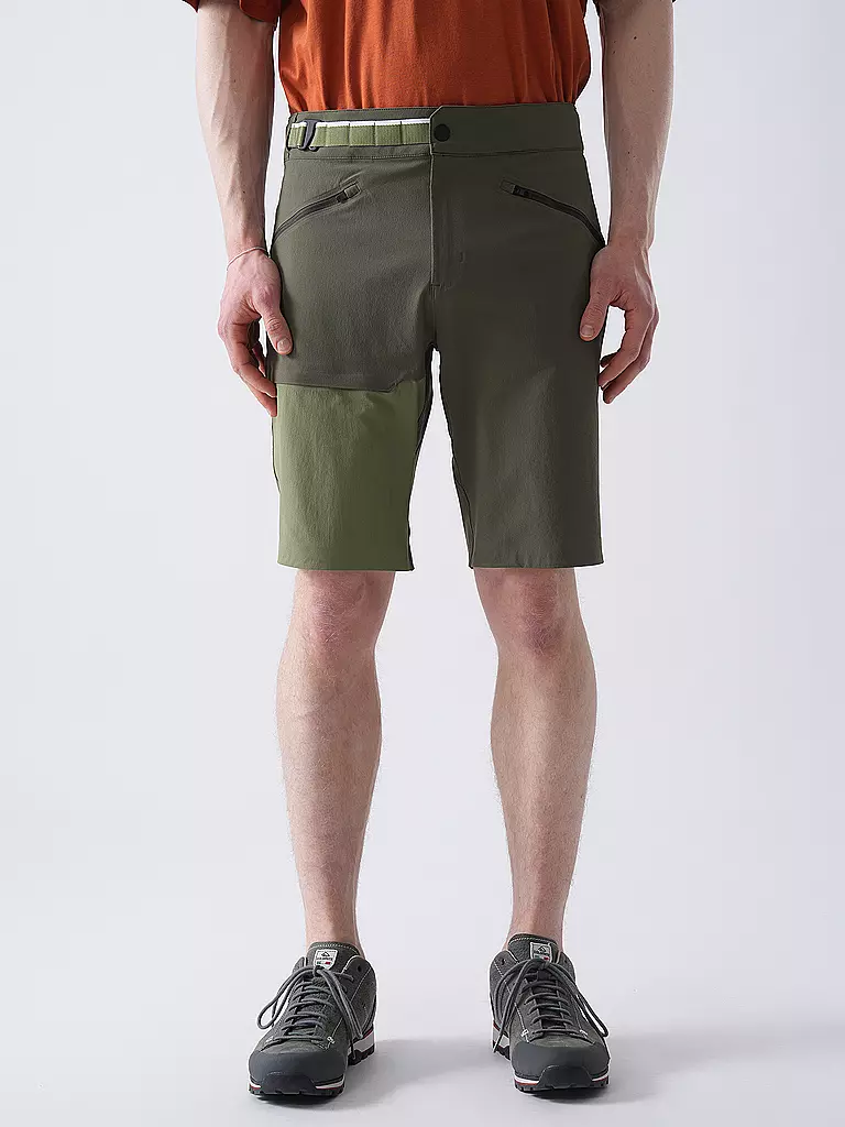 ORTOVOX | Short softshell da uomo Brenta | Oliva