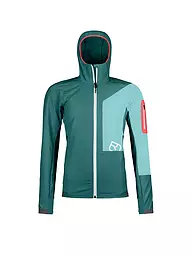 ORTOVOX | Softshell da donna Berrino Hoodie | Petrolio