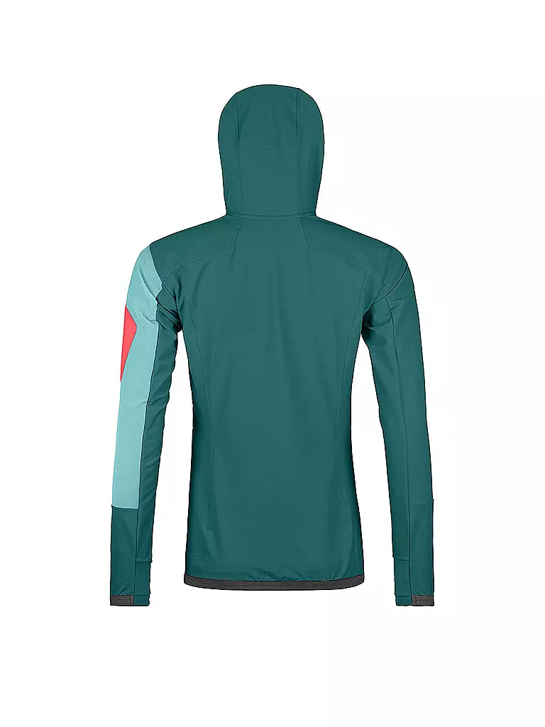 ORTOVOX | Softshell da donna Berrino Hoodie | Petrolio