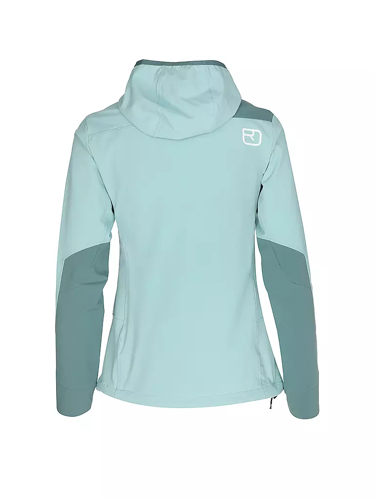 ORTOVOX | Softshell Pala Hoodie da donna | Menta