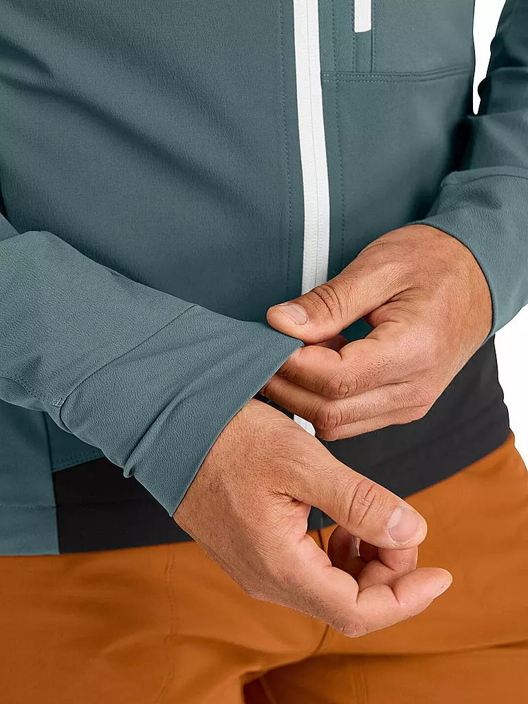 ORTOVOX | Softshelljacke Pala Hoodie Light da uomo | Petrolio