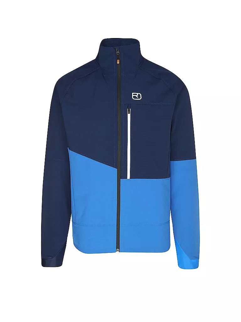 ORTOVOX | Softshelljacke Punta Berrino da uomo | Blu scuro