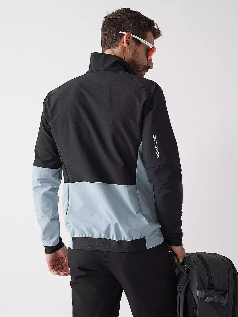 ORTOVOX | Softshelljacke Punta Berrino da uomo | Nero