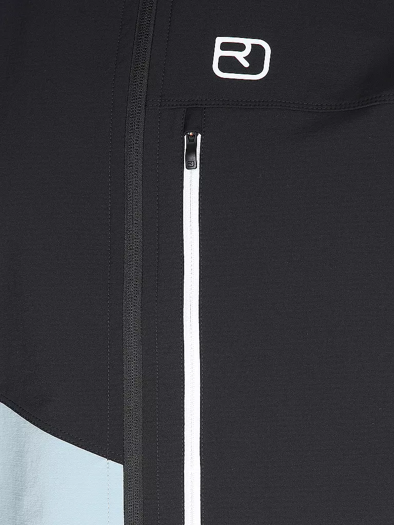 ORTOVOX | Softshelljacke Punta Berrino da uomo | Nero