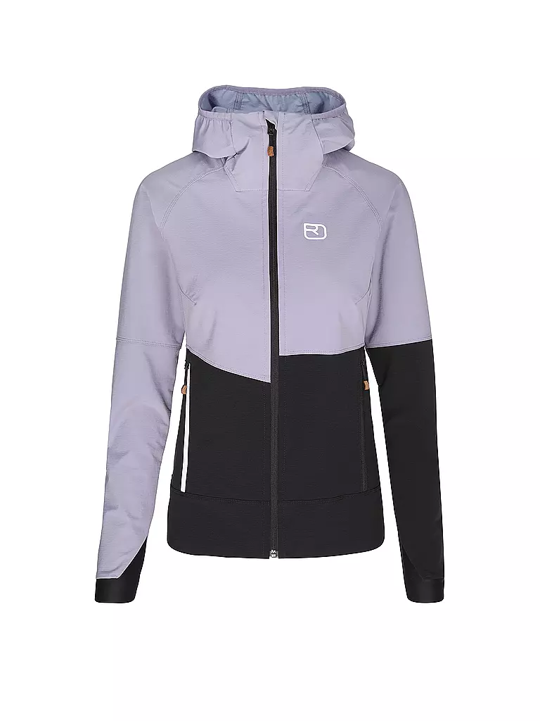 ORTOVOX | Softshelljacke Punta Berrino Hoodie da donna | Lilla
