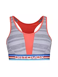 ORTOVOX | Top sportivo da donna 185 Rock'n'Wool | Grigio chiaro