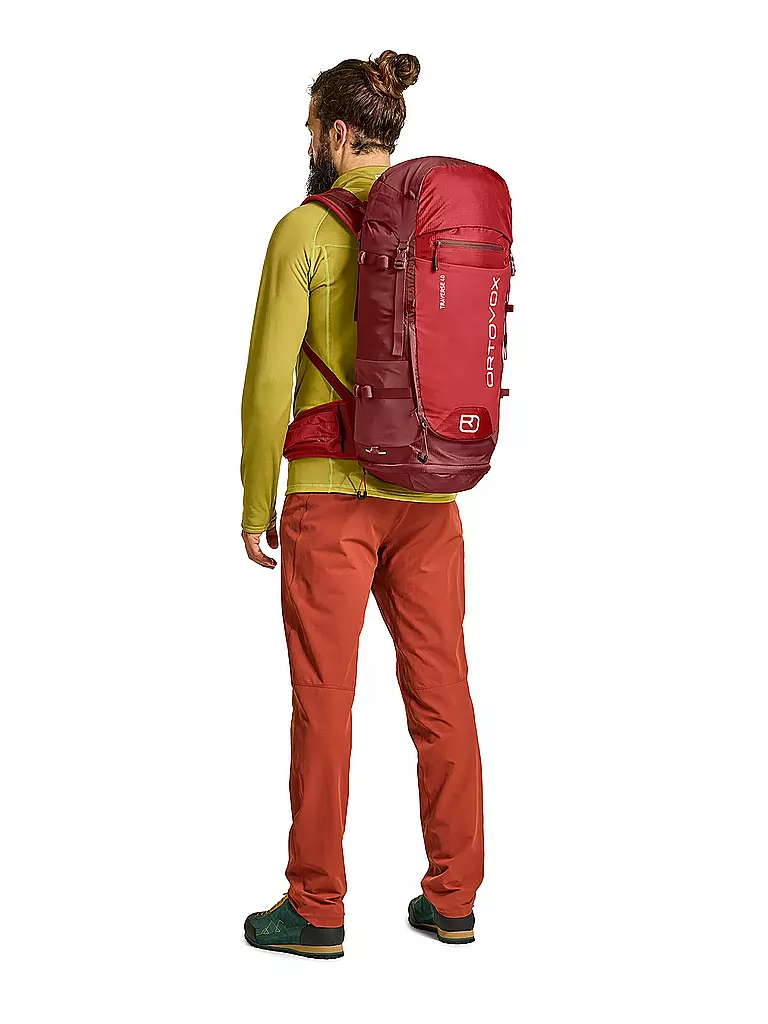 ORTOVOX | Wanderrucksack Traverse 40 | Rosso scuro