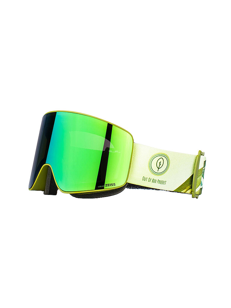 Maschera da sci Bio Project Green Green MCI verde