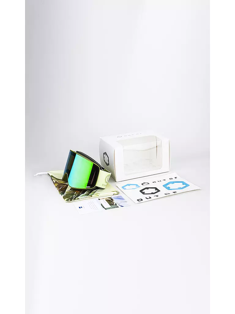 OUT OF | Maschera da sci Bio Project Green Green MCI | 