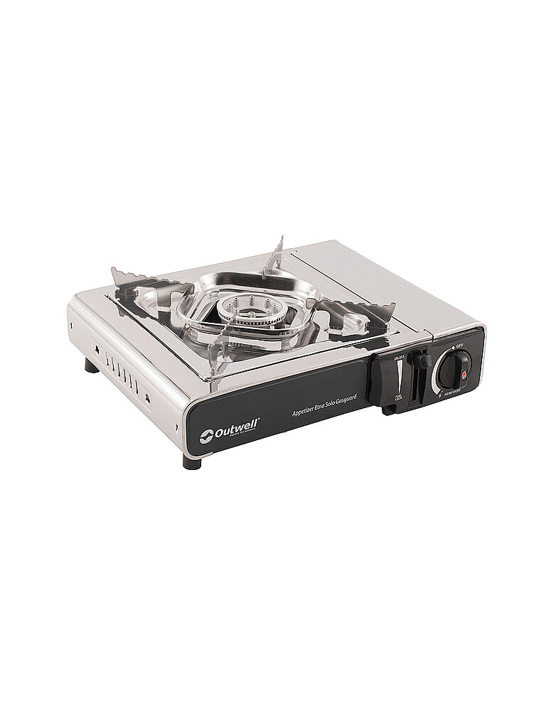 Fornello a gas Appetizer Etna Solo Gasguard 2200W argento