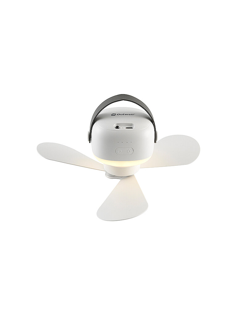 Ventilatore Aurelios ricaricabile bianco