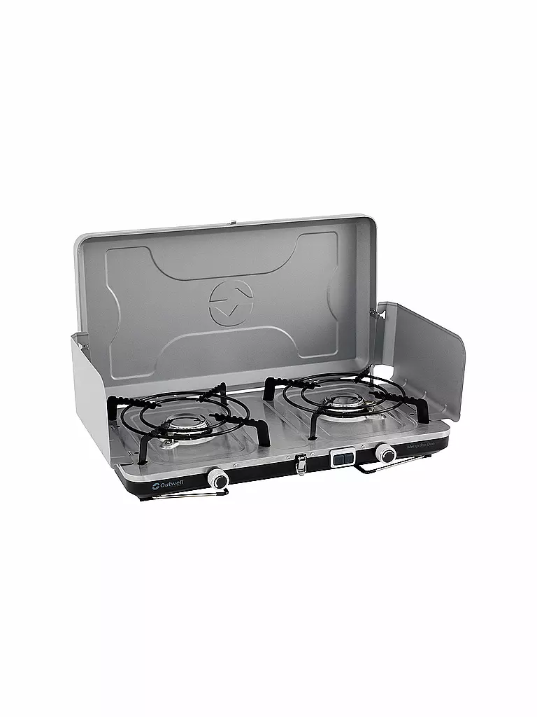 OUTWELL | Fornello a gas Merapi Pro Duo Deluxe | Argento