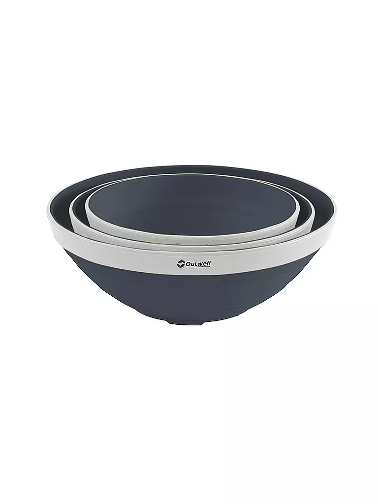 OUTWELL | Set di ciotole da campeggio Collaps | Blu scuro