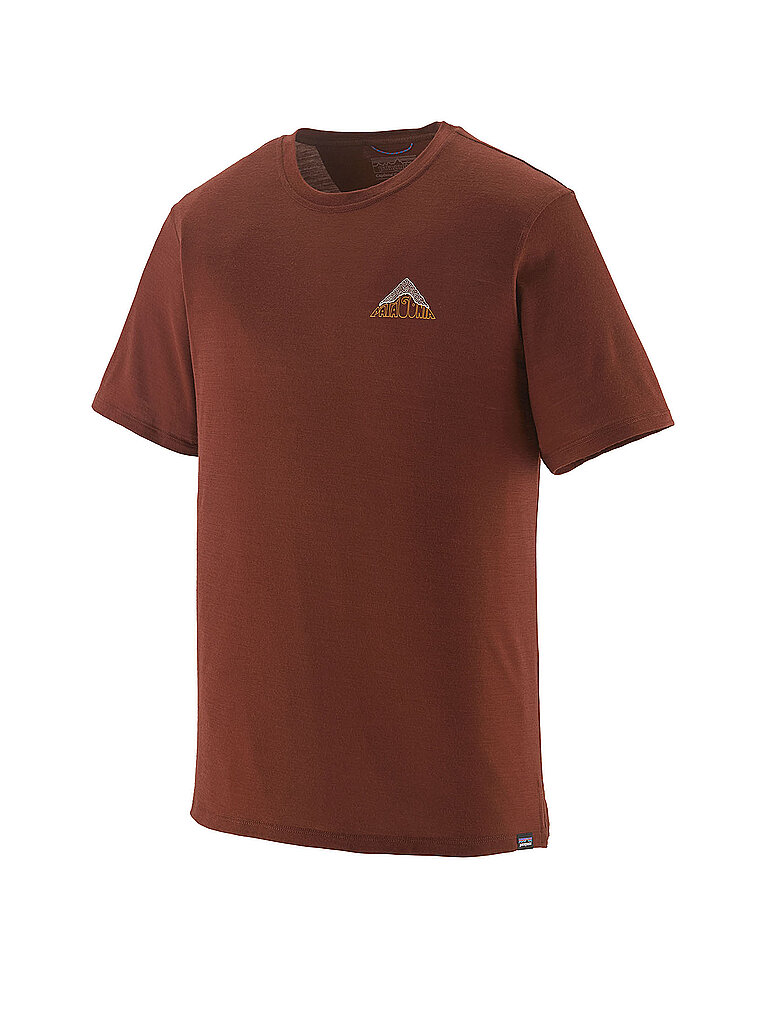 Maglietta tecnica da uomo Capilene® Cool Merino Graphic rame XL