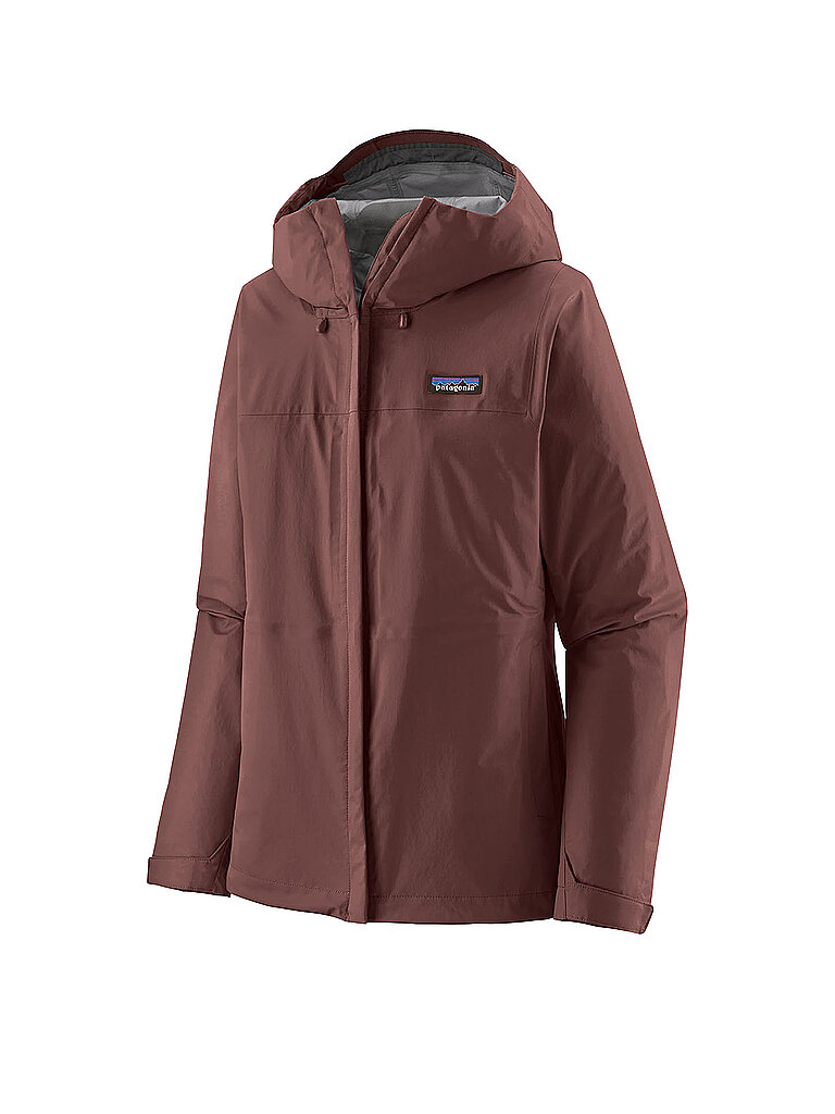 Giacca da trekking da donna Torrentshell 3L rosso scuro XL