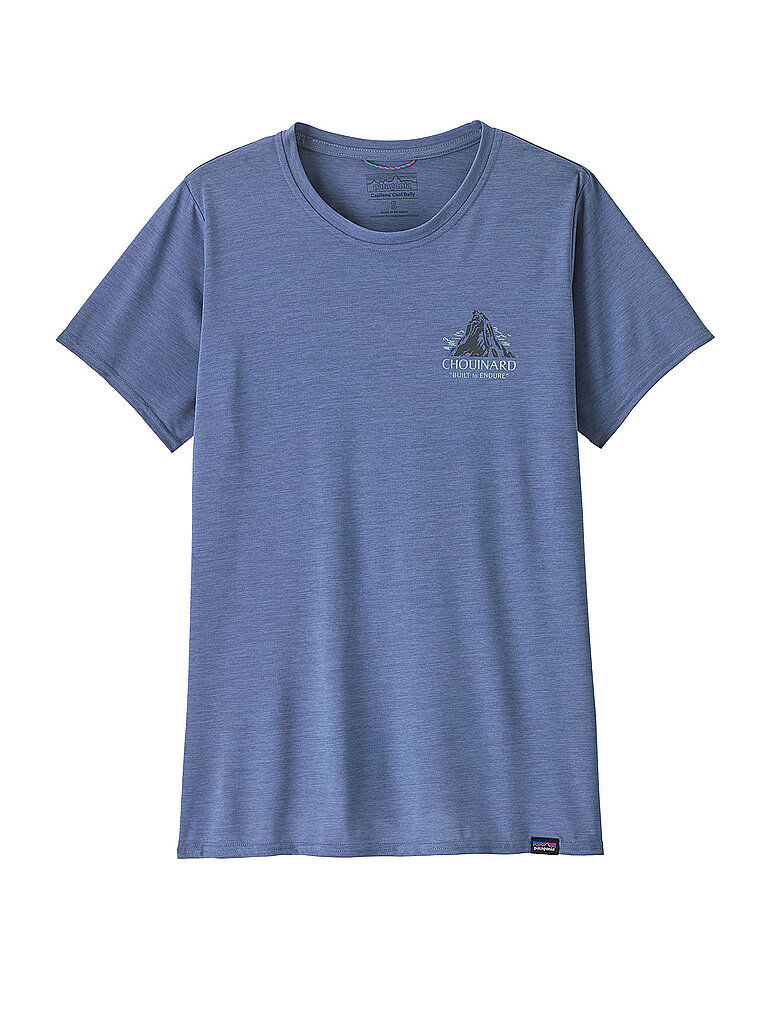 Maglietta tecnica da donna Capilene® Cool Daily Graphic azzurro M