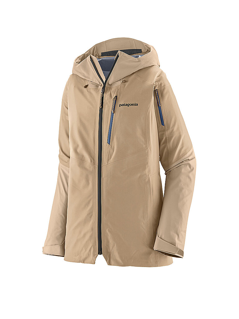 Giacca da touring da donna Snowdrifter 3L Hoodie beige S
