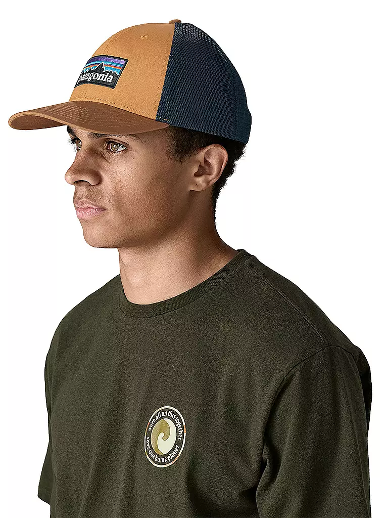 PATAGONIA | Cappellino P-6 Logo LoPro Trucker | Marrone chiaro
