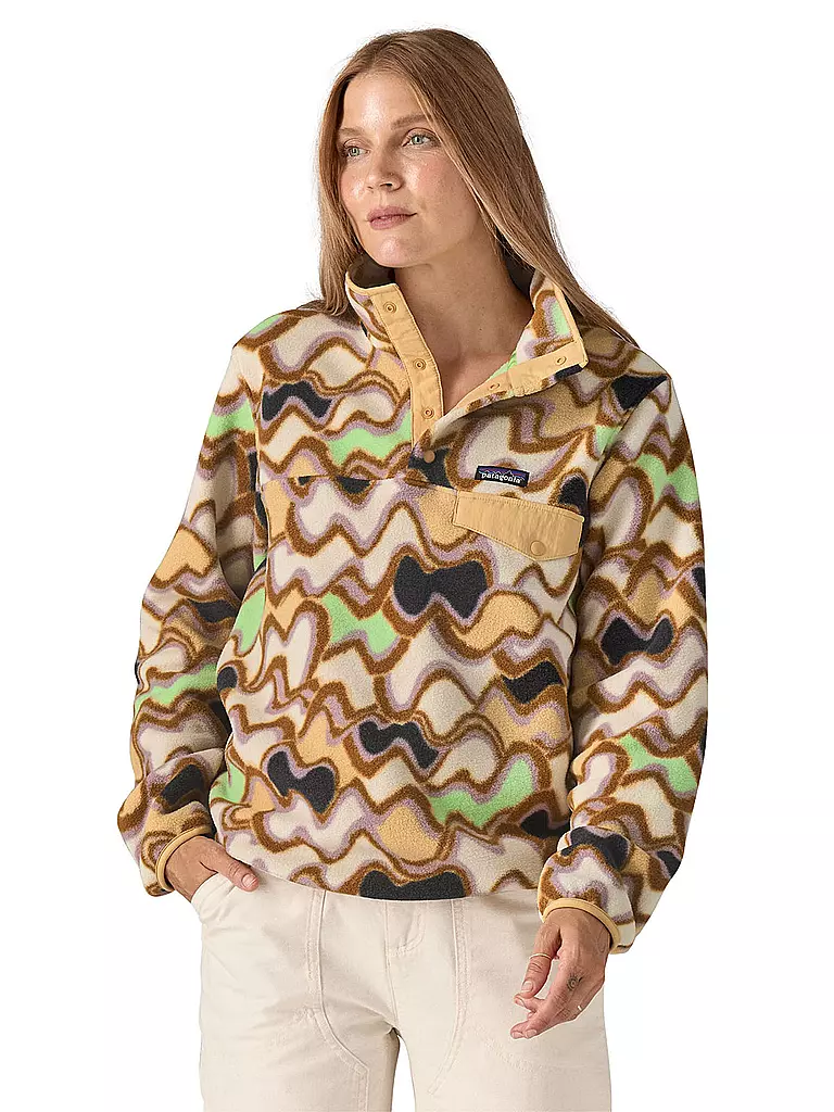 PATAGONIA | Damen Fleecepullover Synchilla® Snap-T®  | Marrone chiaro